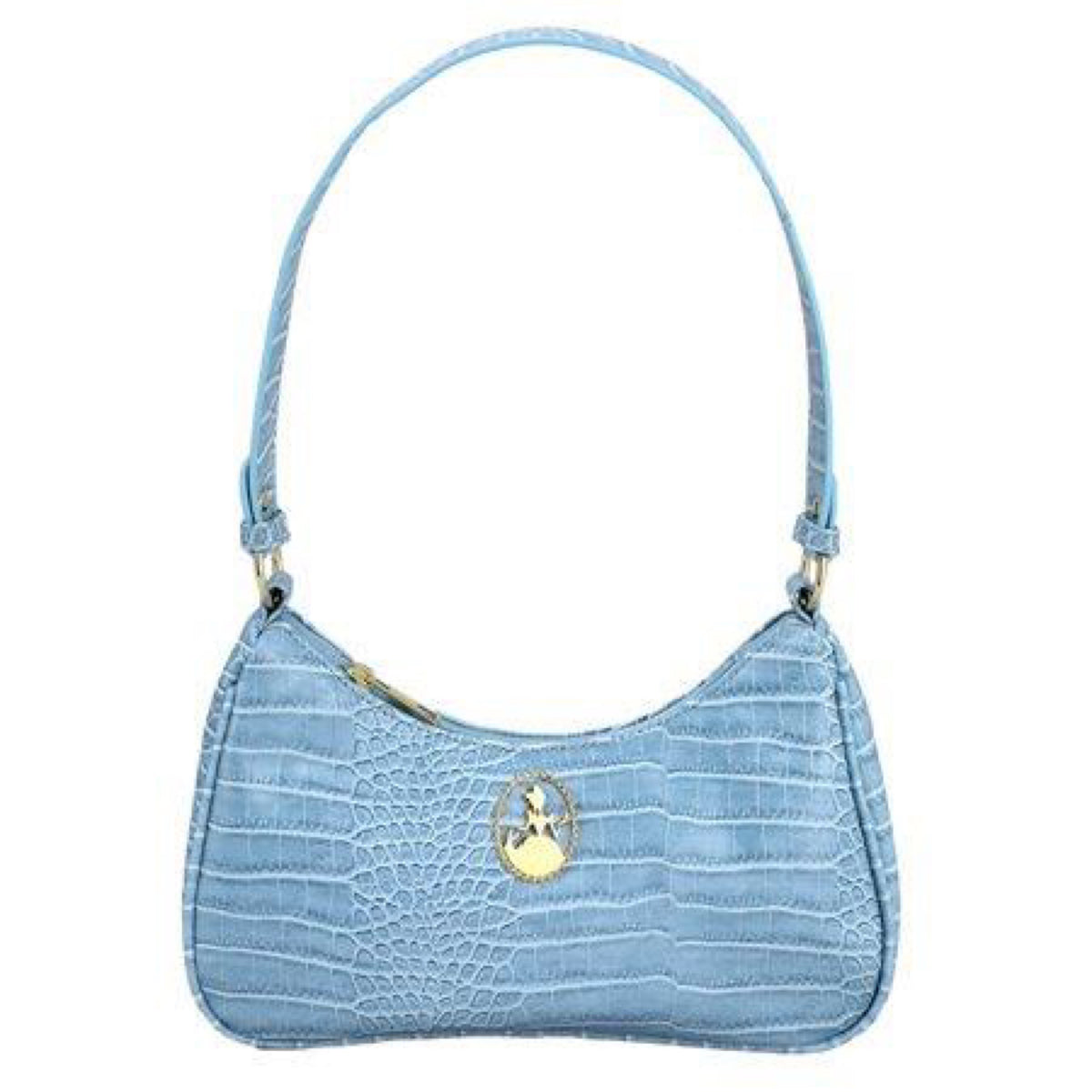 The Cinderella Handbag with Metal Badge-zoom-1