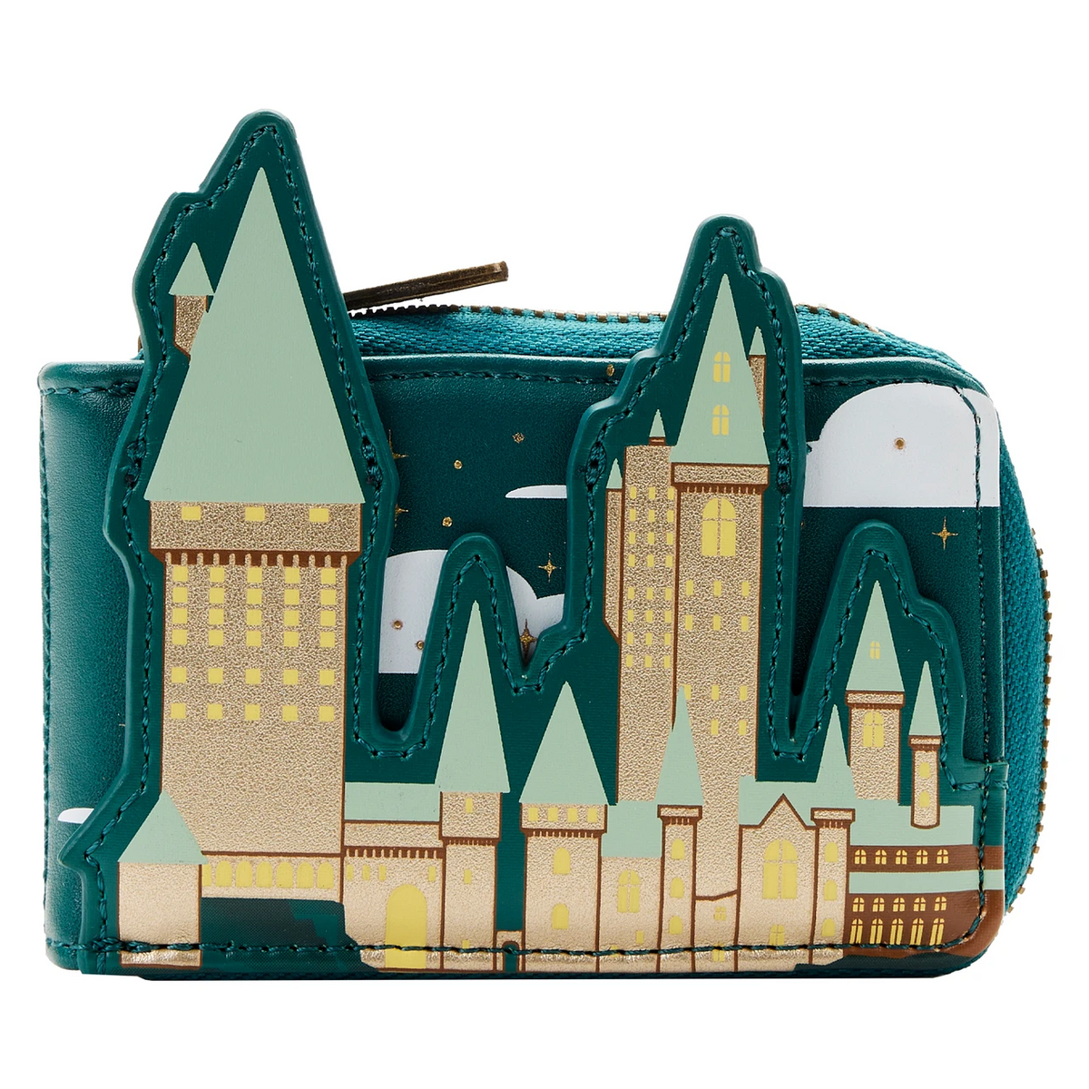 Loungefly Harry Potter Golden Hogwarts Accordion Wallet-zoom-1