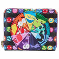 Loungefly Inside Out 2 Core Memories Zip-Around Wallet