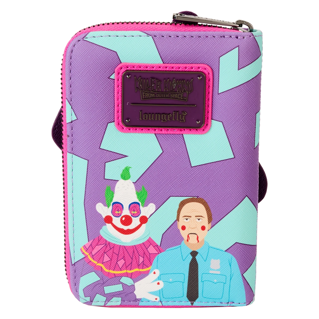 Loungefly MGM Killer Klowns From Outer Space Jumbo Cosplay Zip-Around Wallet