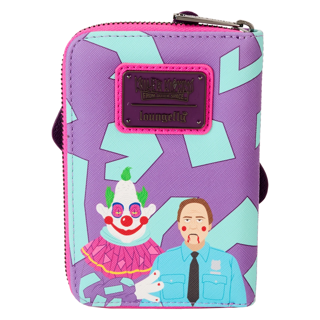 Loungefly MGM Killer Klowns From Outer Space Jumbo Cosplay Zip-Around Wallet