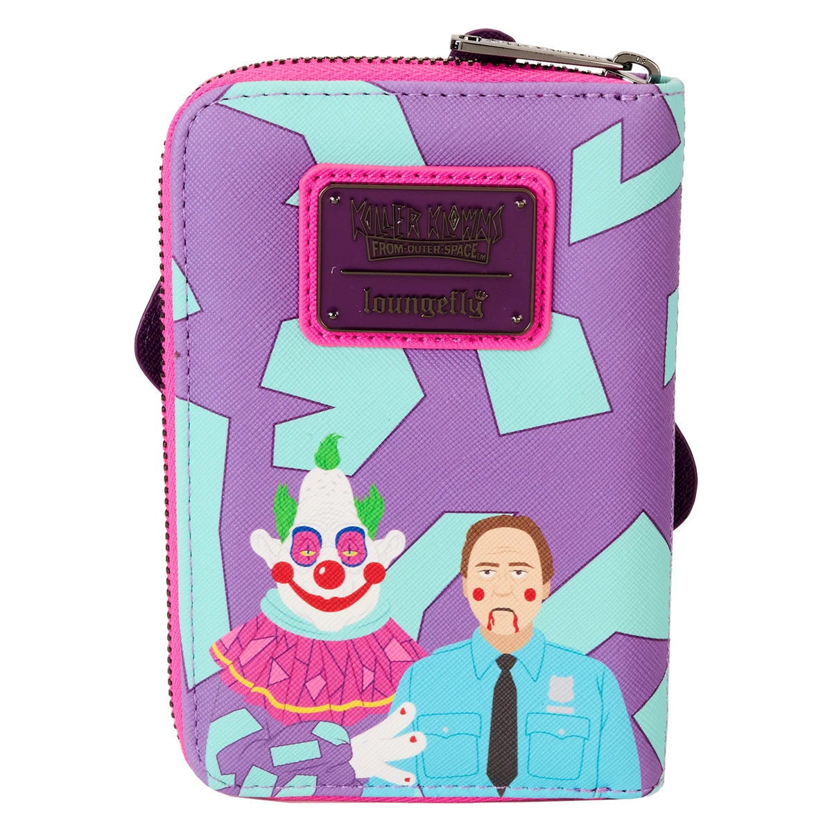 Loungefly MGM Killer Klowns From Outer Space Jumbo Cosplay Zip-Around Wallet-zoom-4