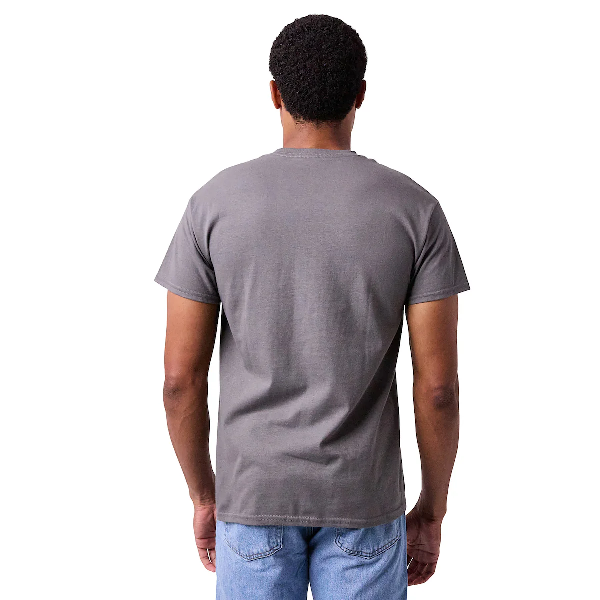 Sonic The Hedgehog Shadow vintage adult black crew neck short sleeve t shirt-3