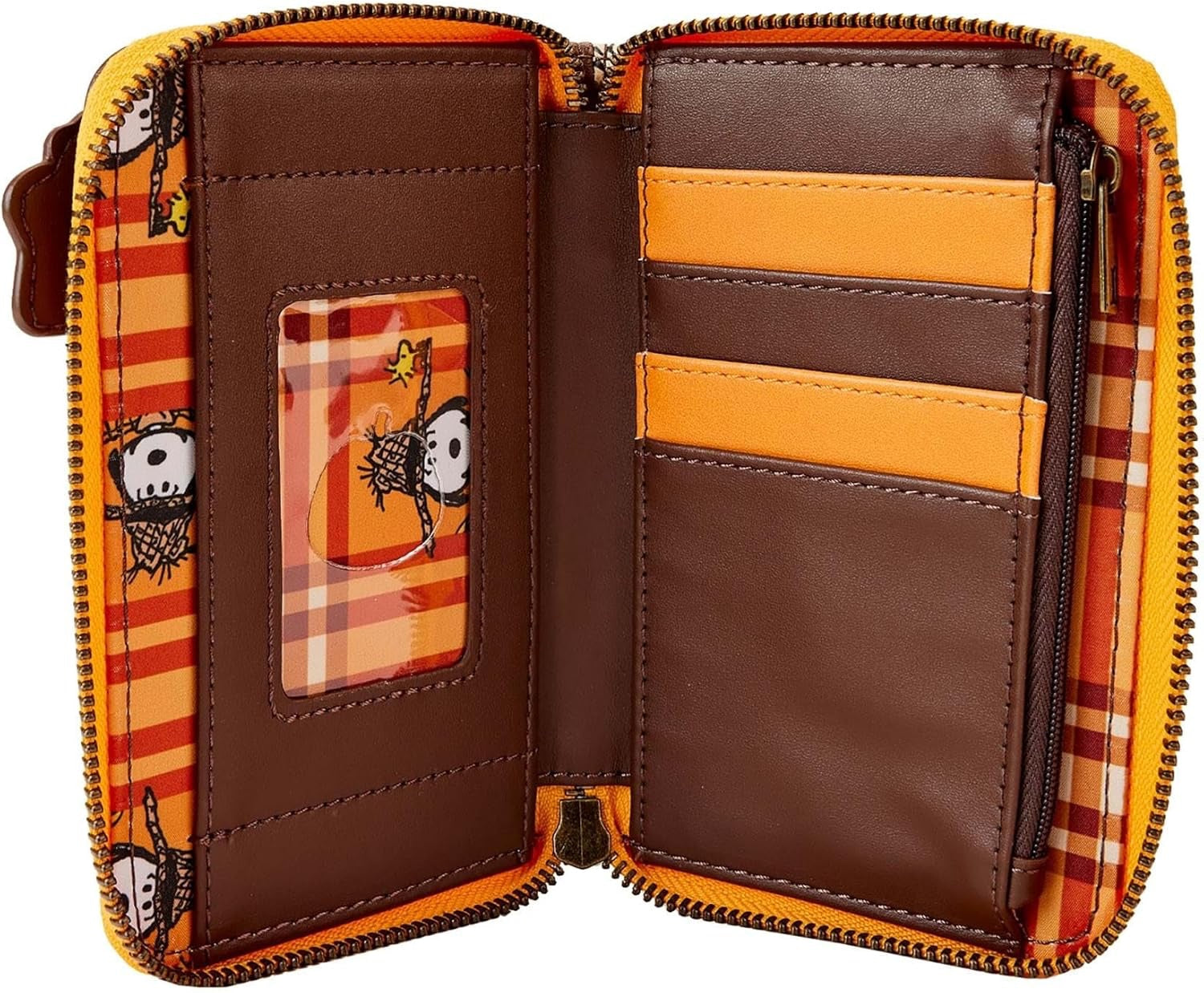 Loungefly Peanuts Snoopy Scarecrow Zip-Around Wallet