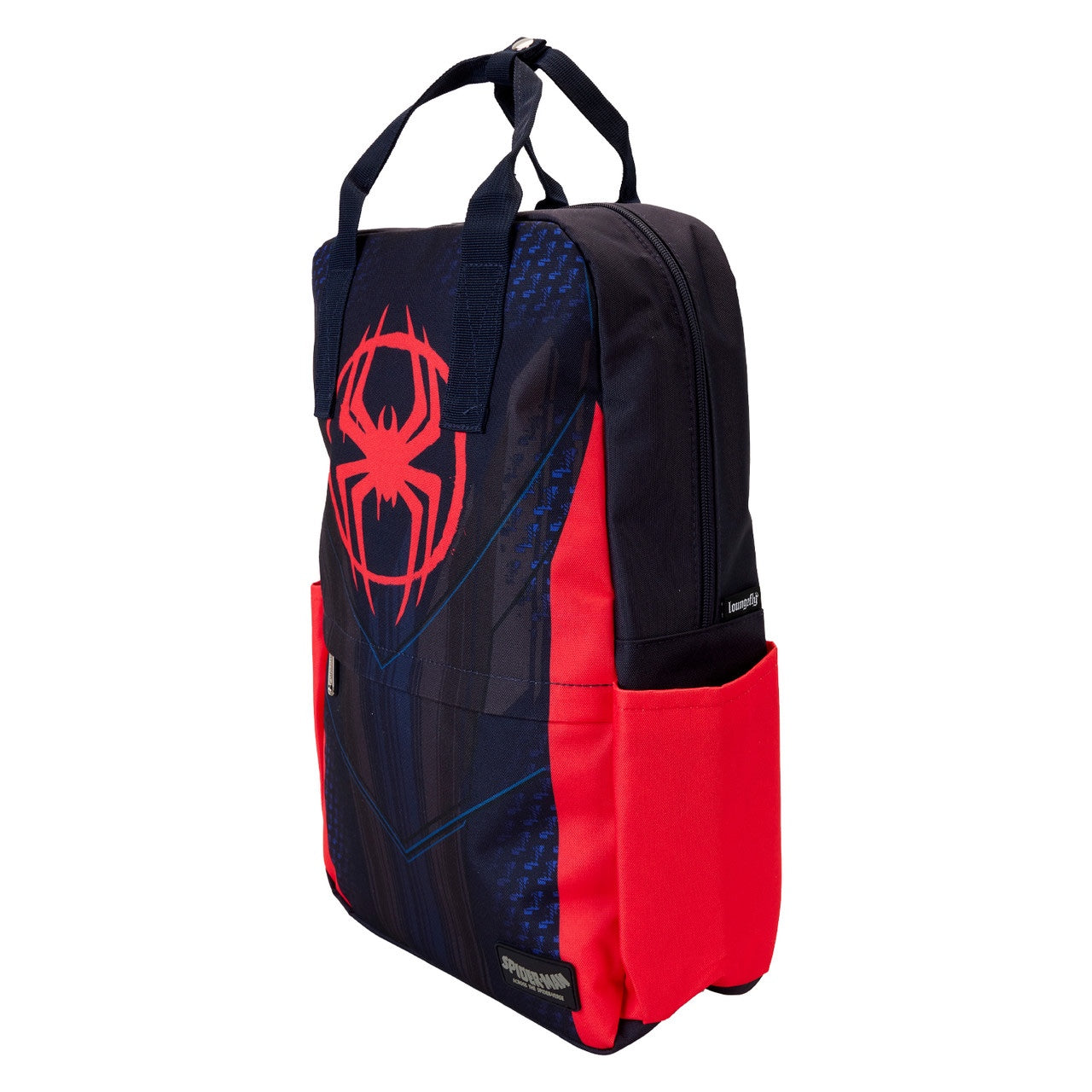 Loungefly Marvel Spiderverse Miles Morales Suit Full-Size Nylon Mini Backpack