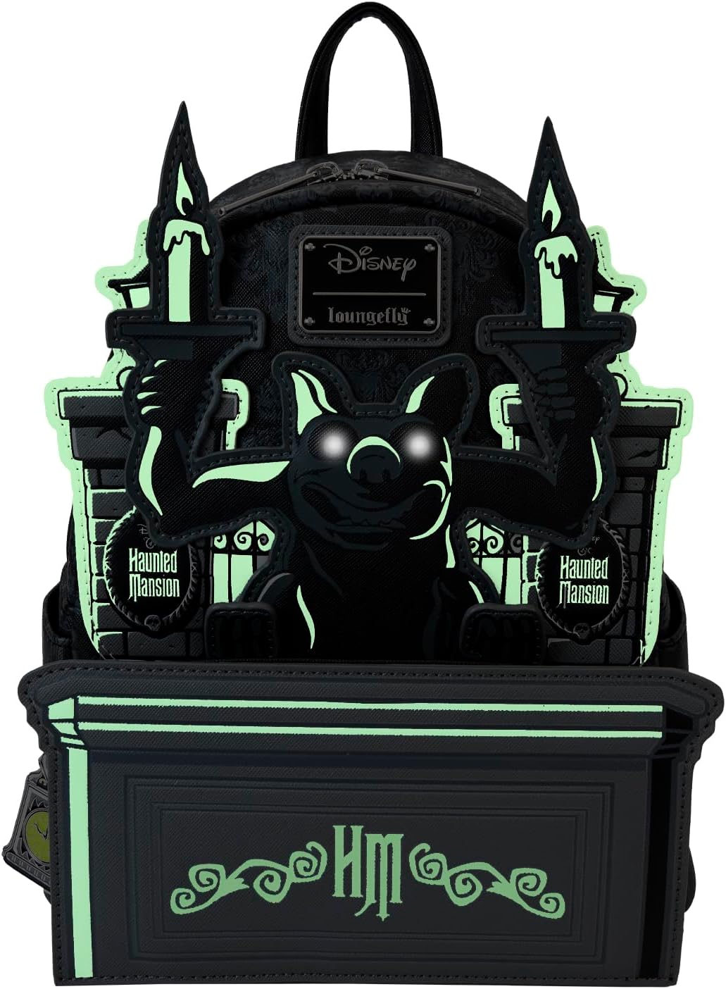 Loungefly Haunted Mansion Gargoyle Wallpaper Mini Backpack-zoom-3