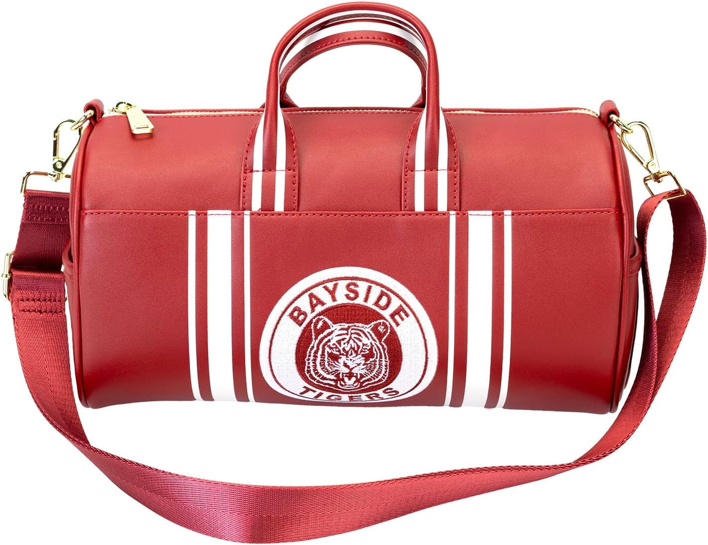Loungefly universal saved by the bell bayside tigers duffle bag-zoom-2