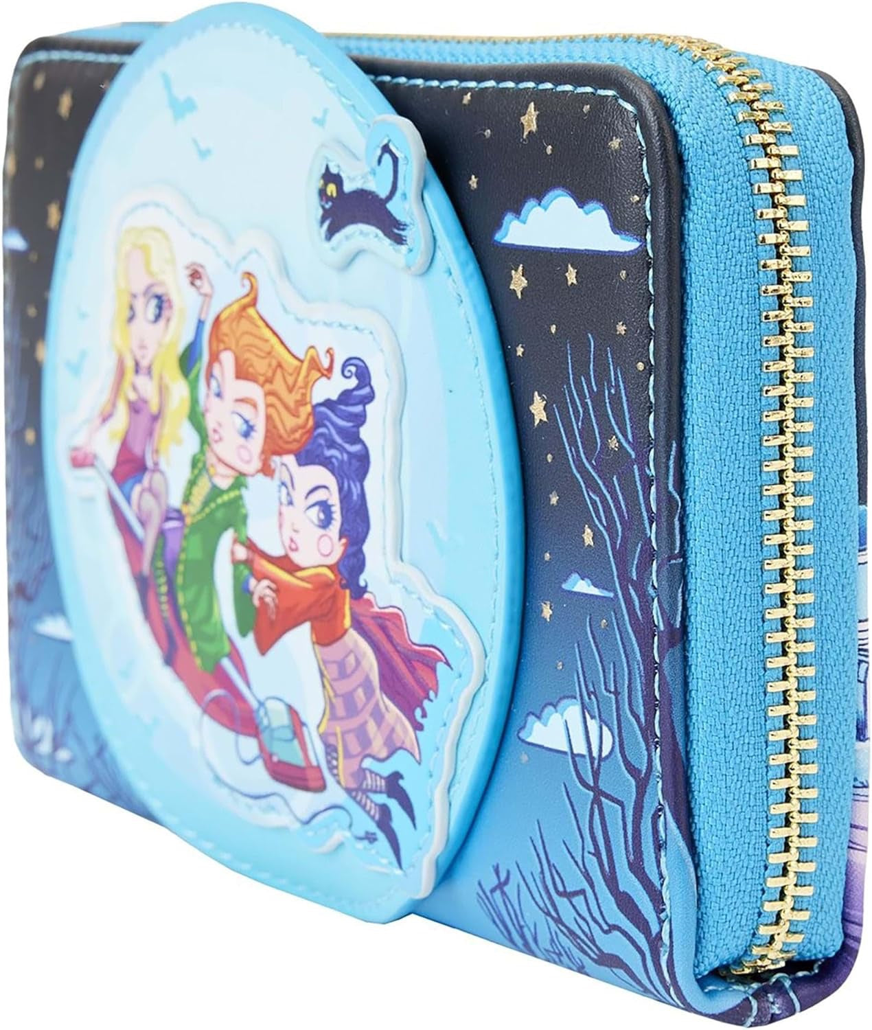 Loungefly Disney Hocus Pocus Poster Zip-Around Wallet-zoom-3