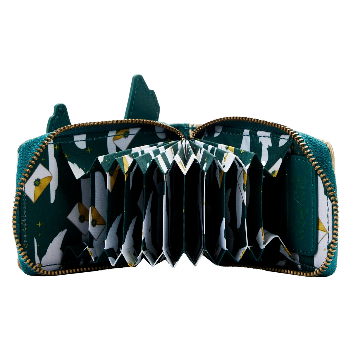 Loungefly Harry Potter Golden Hogwarts Accordion Wallet-4
