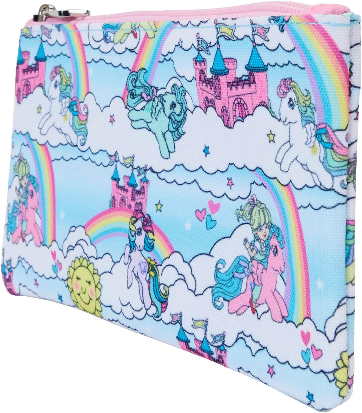 Loungefly Hasbro My Little Pony Sky Scene Allover Print Nylon Wristlet Wallet-zoom-3