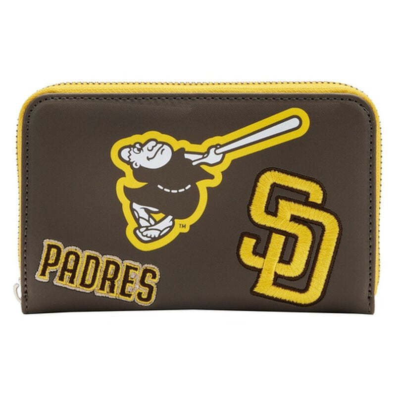 Loungefly MLB San Diego Padres Patches Zip-Around Wallet-zoom-1