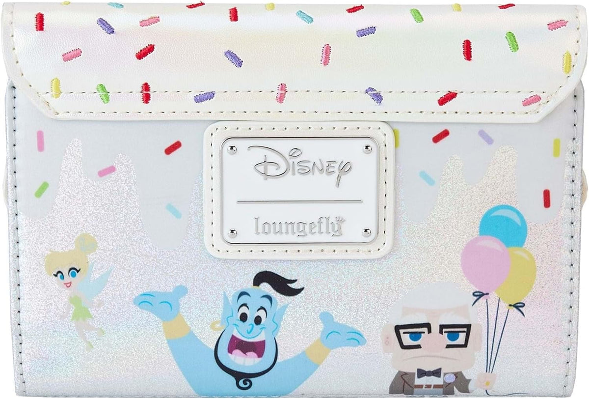Loungefly Disney100 Anniversary Celebration Cake Flap Wallet-4
