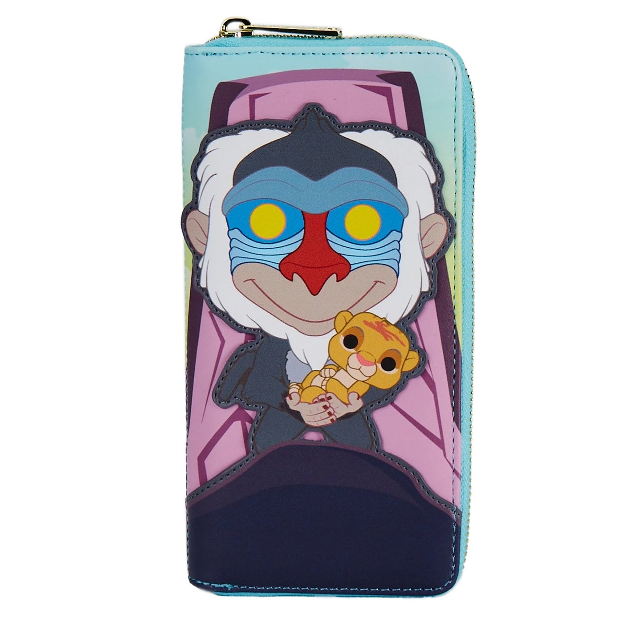 POP! by Loungefly Disney Lion King Pride Rock Zip-Around Wallet-1