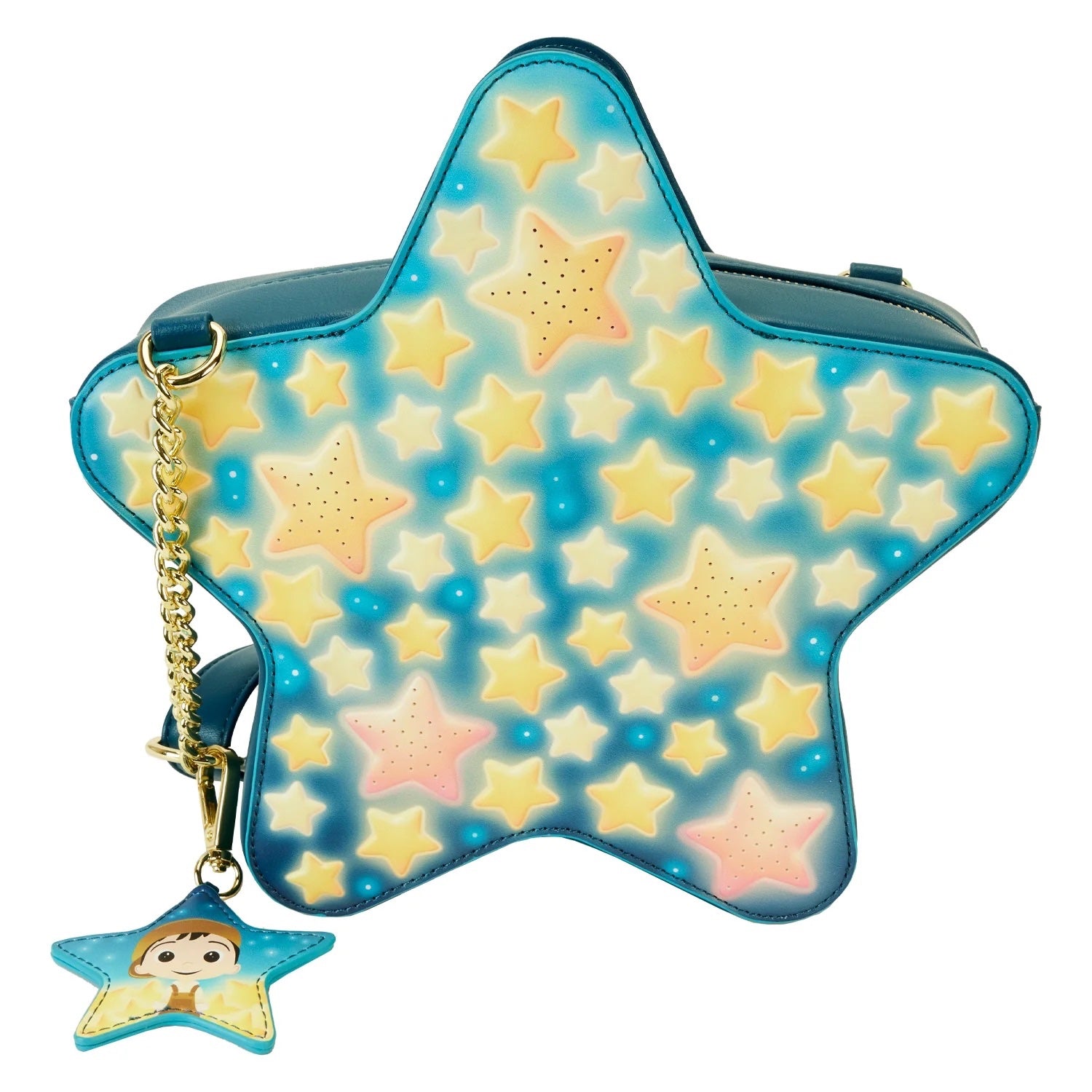 Loungefly La Luna Glow Star Crossbody Bag with Charm
