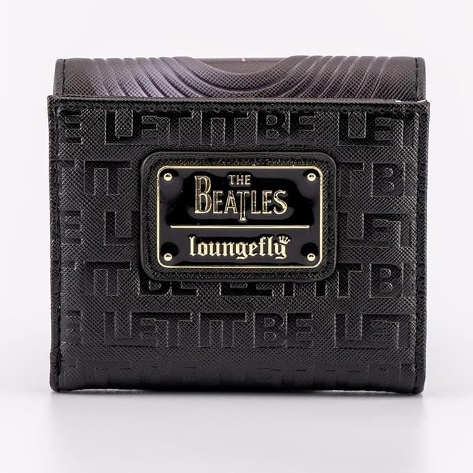 Loungefly The Beatles "Let It Be" Vinyl Record Zip-Around Wallet-zoom-3