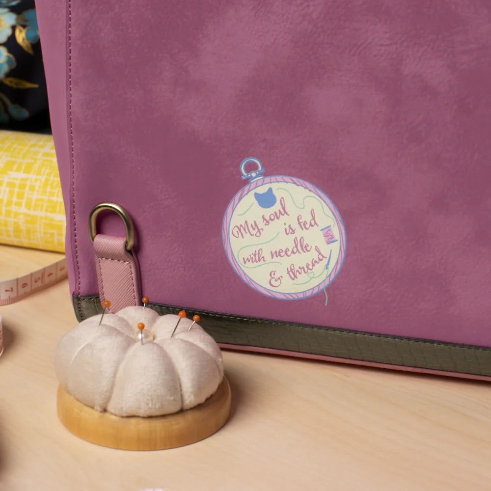Vendula London Sewing Shop - Raspberry Edition Classic Backpack-zoom-5