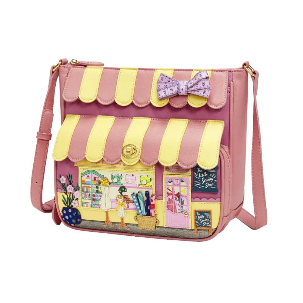 Vendula London Sewing Shop - Raspberry Edition Esme Bag-zoom-4