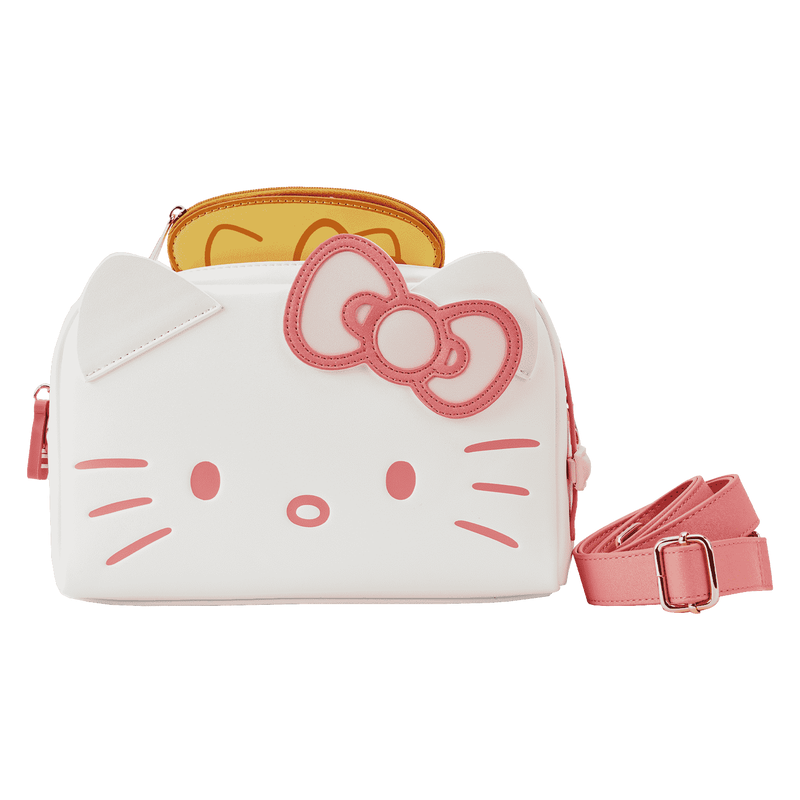Loungefly Hello Kitty Breakfast Toaster Crossbody Bag with Card Holder-zoom-1