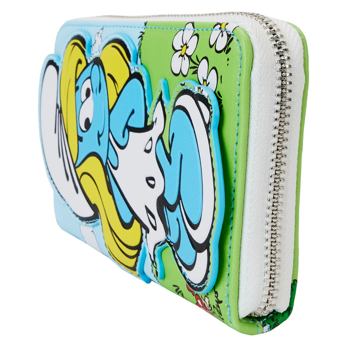 Loungefly The Smurfs Smurfette Cosplay Zip Around Wallet-4