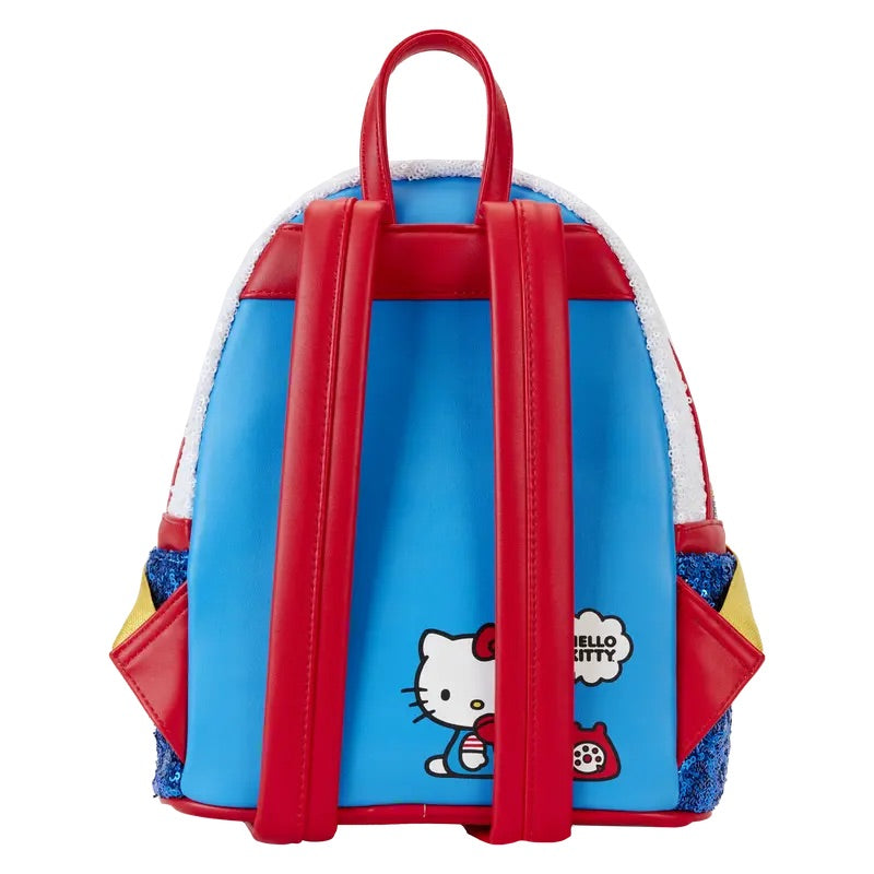 Loungefly Sanrio Hello Kitty Phone Sequin Mini Backpack