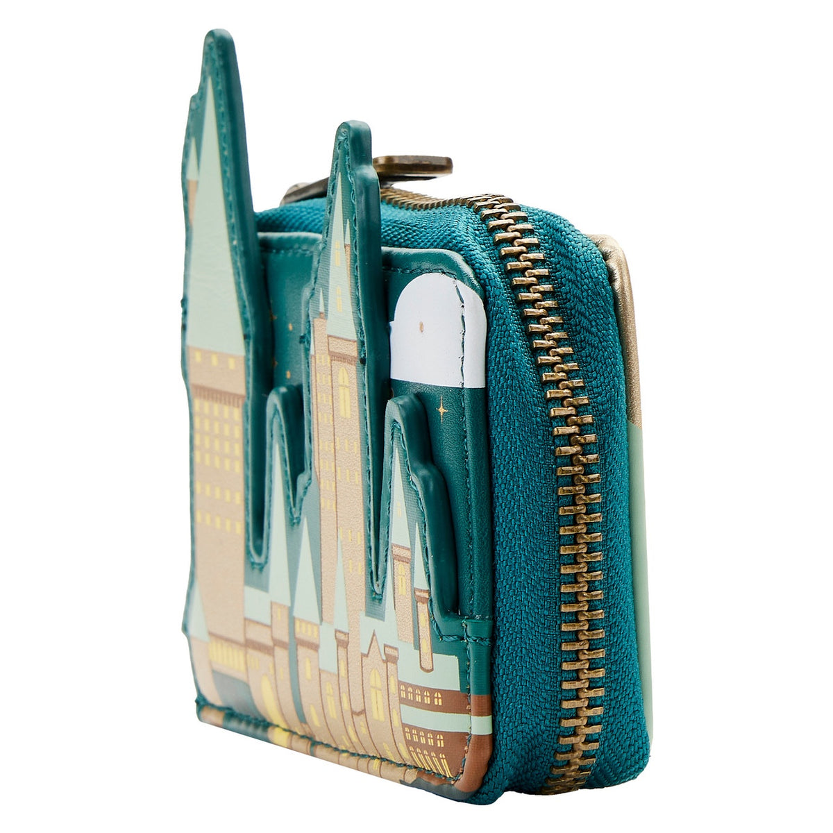 Loungefly Harry Potter Golden Hogwarts Accordion Wallet-3
