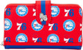Loungefly Philadelphia 76ers snap wallet