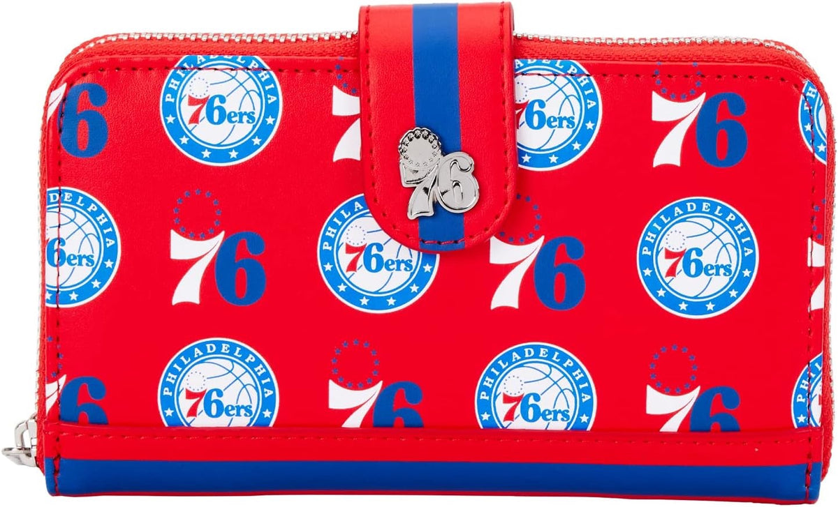 Loungefly Philadelphia 76ers snap wallet-zoom-1