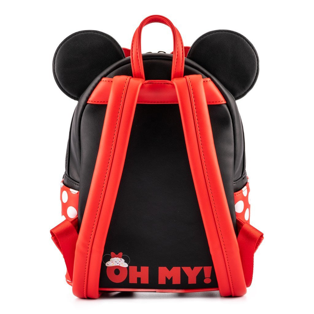 Loungefly Disney Minnie Oh My Sweets Cosplay Mini Backpack