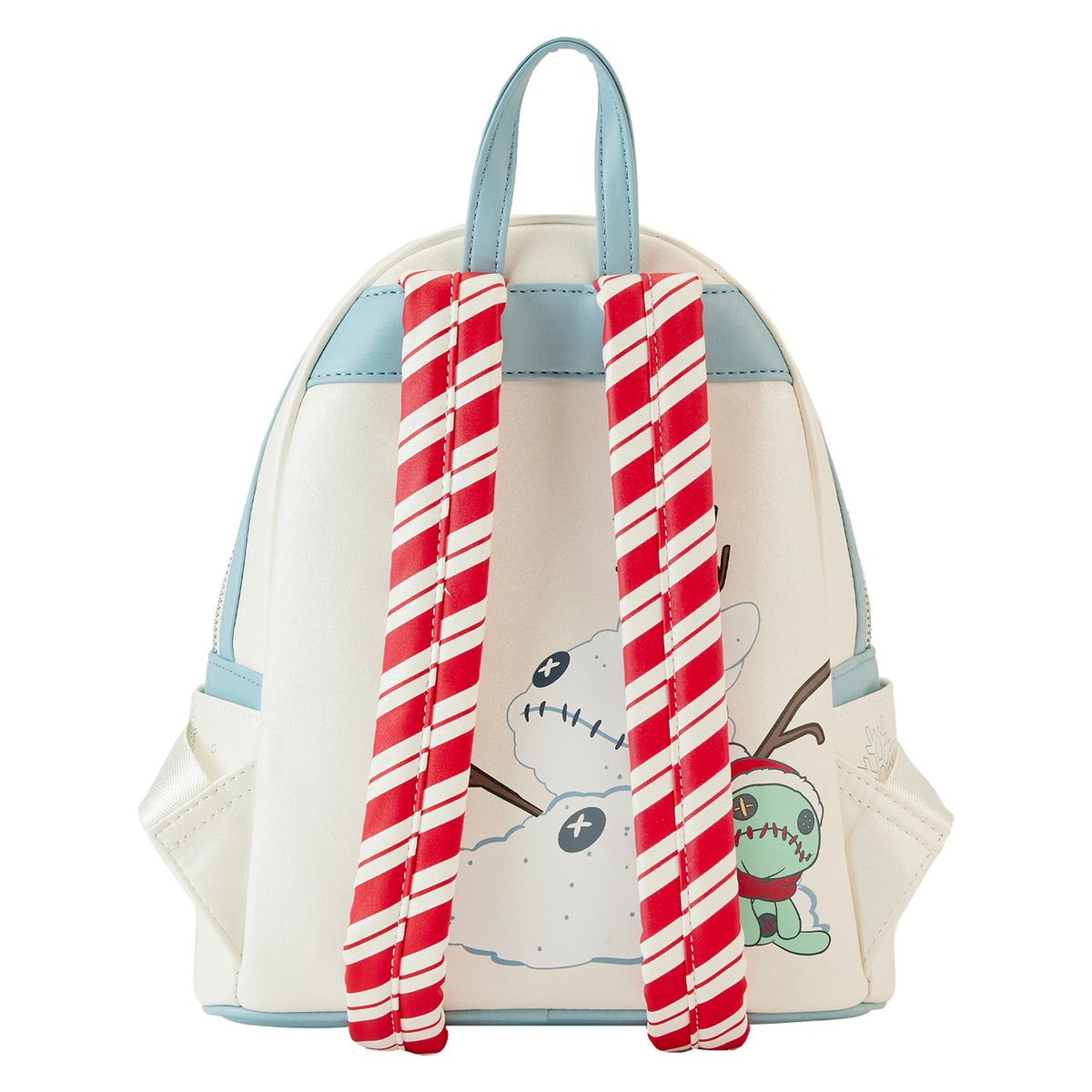 Loungefly Disney Stitch Holiday Snow Angel Glitter Mini Backpack-zoom-2