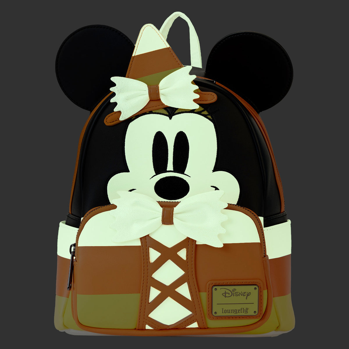 Loungefly Disney Minnie Candy Corn Cosplay Mini Backpack-zoom-3