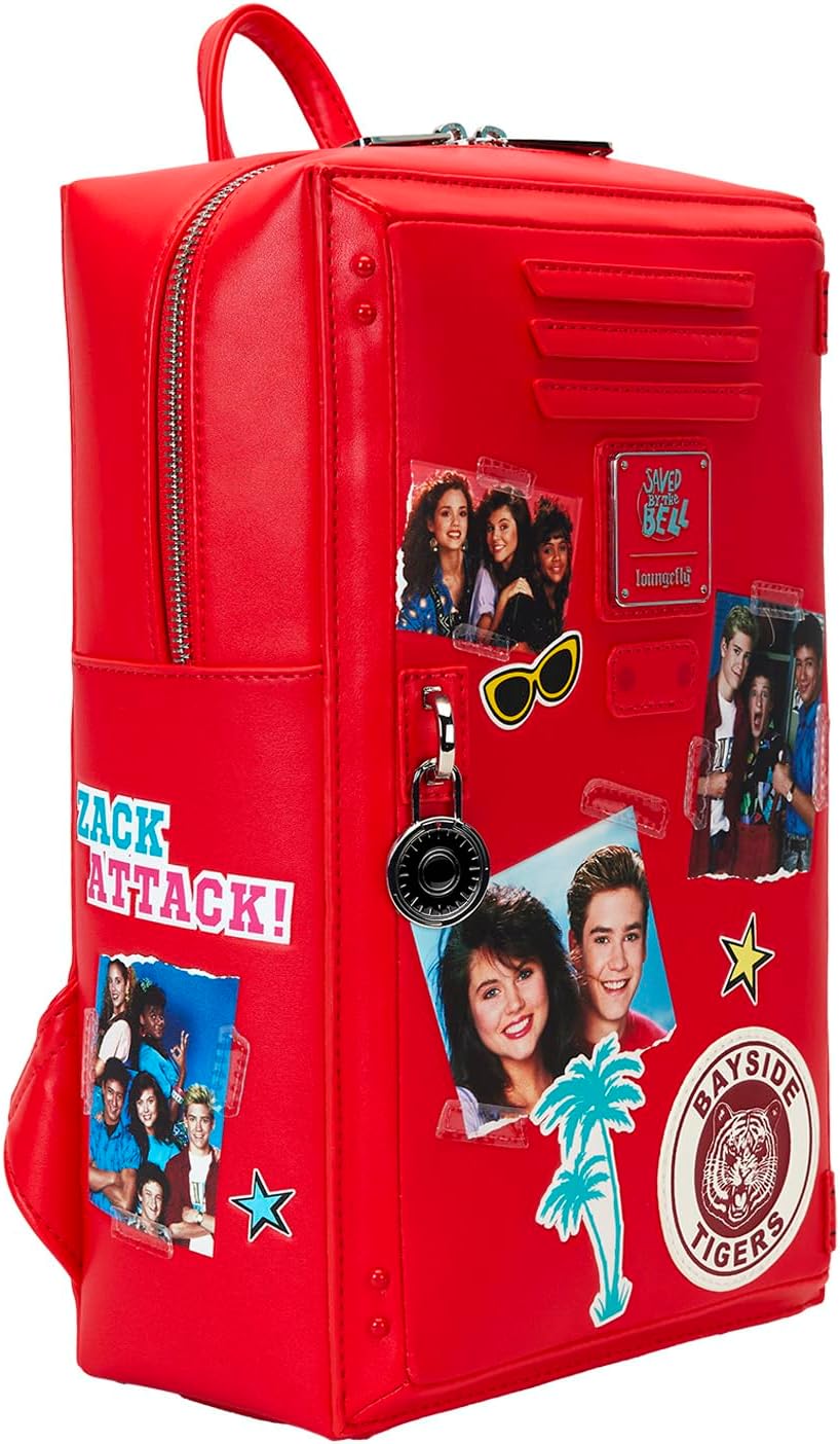 Loungefly Universal Saved by The Bell Locker mini Backpack-zoom-3
