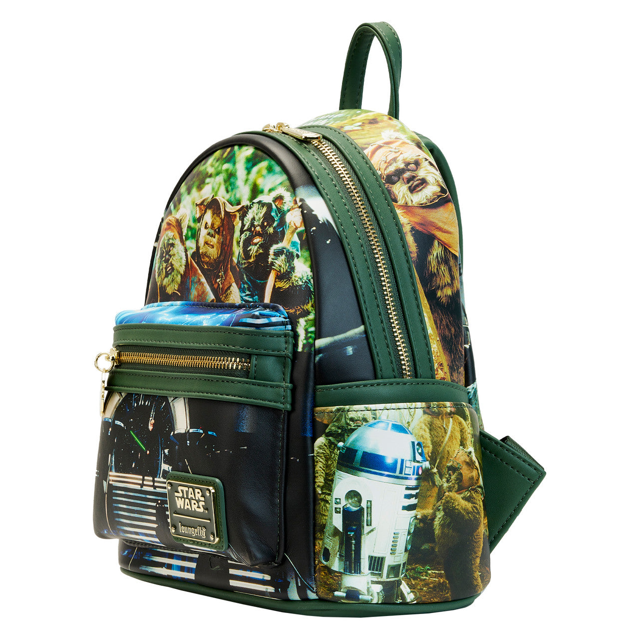 Loungefly Disney Star Wars Scene Return of The Jedi Cosplay Mini Backpack