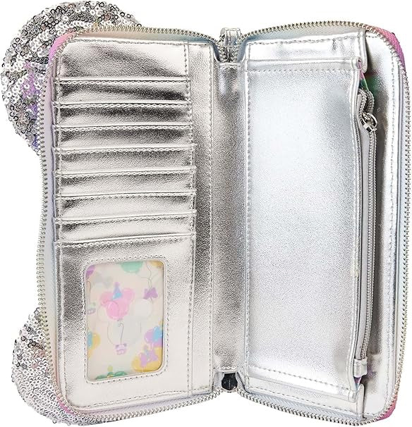 Loungefly Disney Mickey and Friends Birthday Celebration Zip-Around Wallet