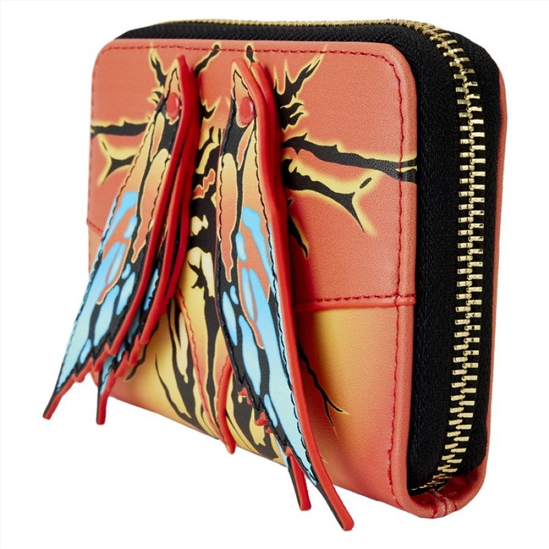 Loungefly Disney Avatar 2 Toruk Banshee Moveable Wings Zip-Around Wallet-zoom-5