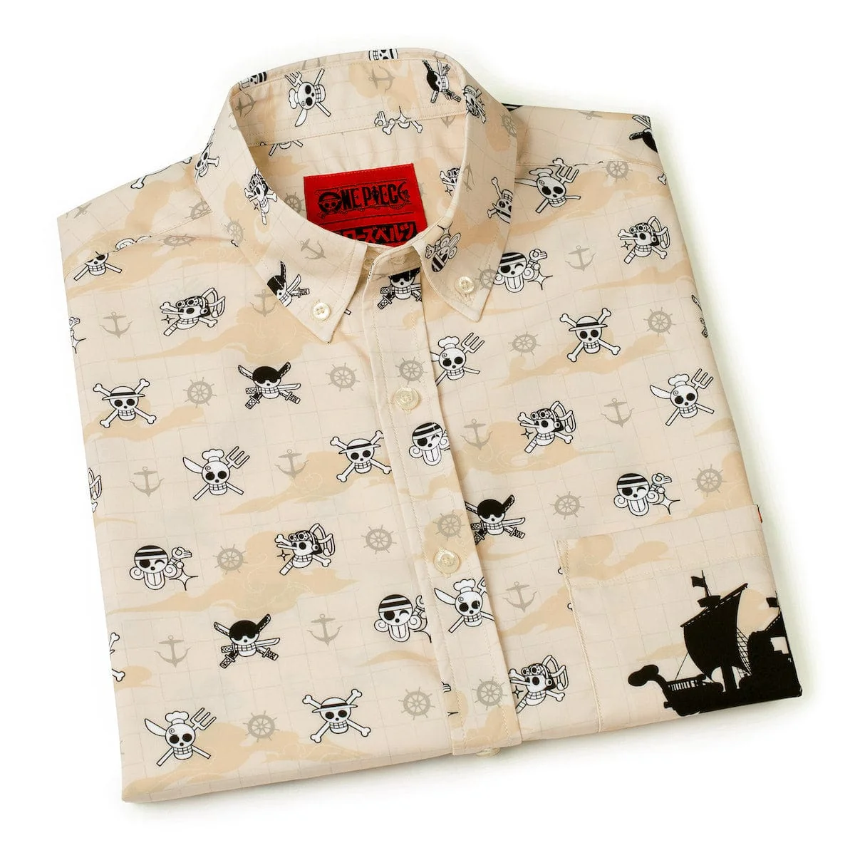 RSVLTS One Piece "From the East Blue" – KUNUFLEX Short Sleeve Shirt-zoom-6