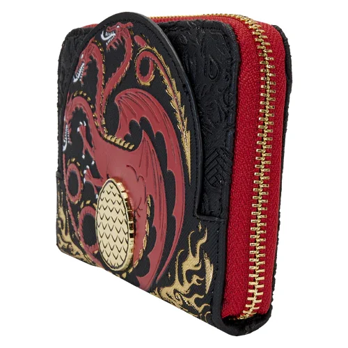Loungefly HBO House of the Dragon Targaryen Zip-Around Wallet-2