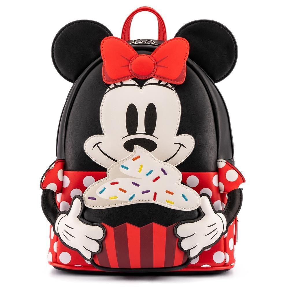 Loungefly Disney Minnie Oh My Sweets Cosplay Mini Backpack