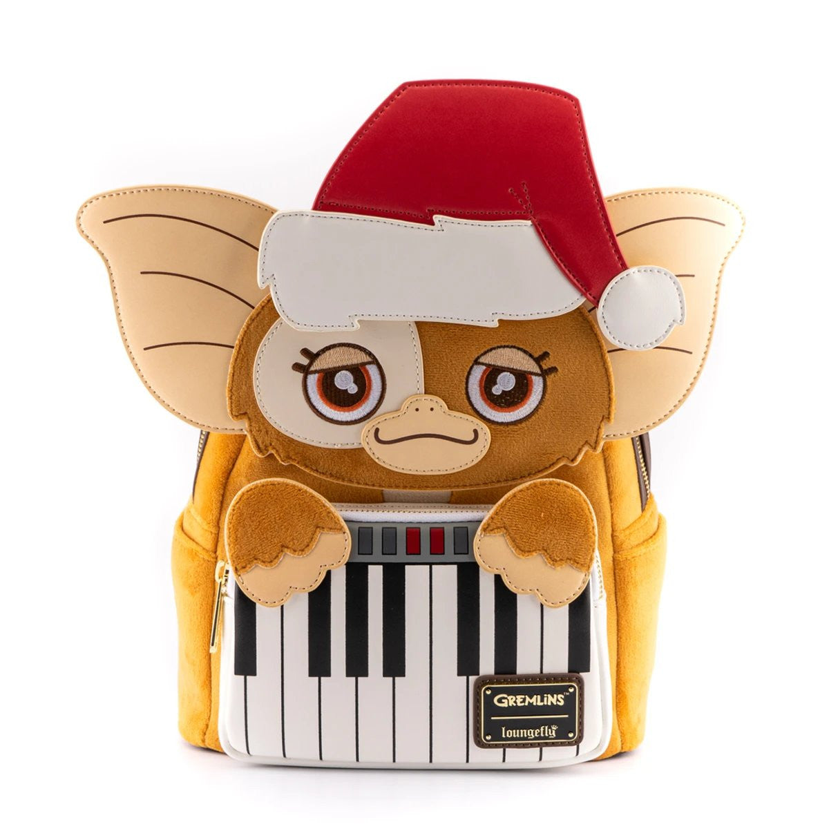 Loungefly Gremlins Gizmo Holiday Cosplay mini backpack with Removable Hat-zoom-1