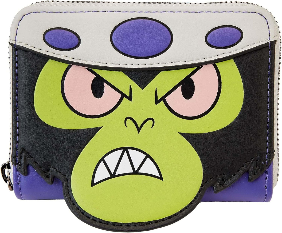 Loungefly Cartoon Network Powerpuff Girls Mojo Jojo Cosplay Zip-Around Wallet