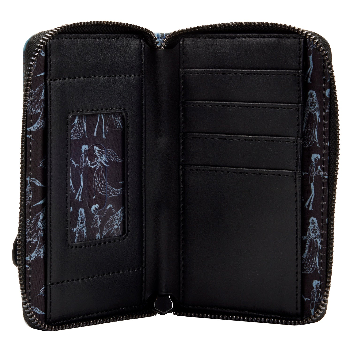 Loungefly Corpse Bride Emily Forest Zip Around Wallet-2