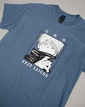 T Shirt CC JJK Gojo manga BLU
