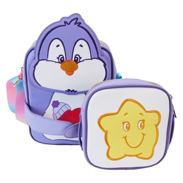 Loungefly Care Bear Cousins Cozy Heart Penguin Crossbuddies® Cosplay Crossbody Bag with Coin Bag-5