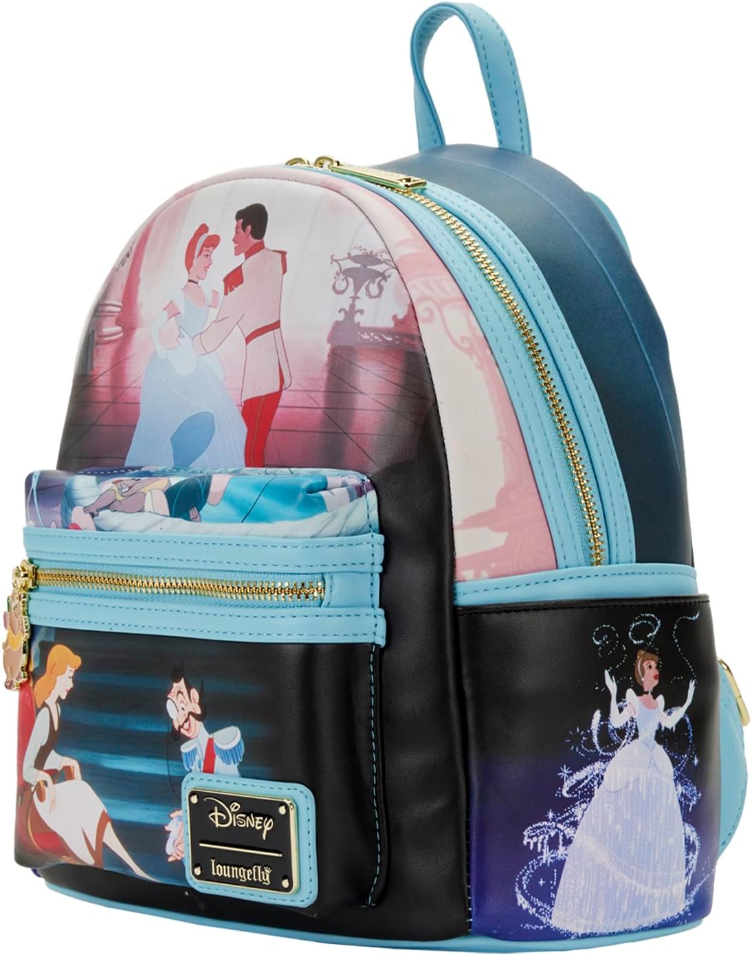 Loungefly Cinderella Princess Scenes Mini Backpack-zoom-3