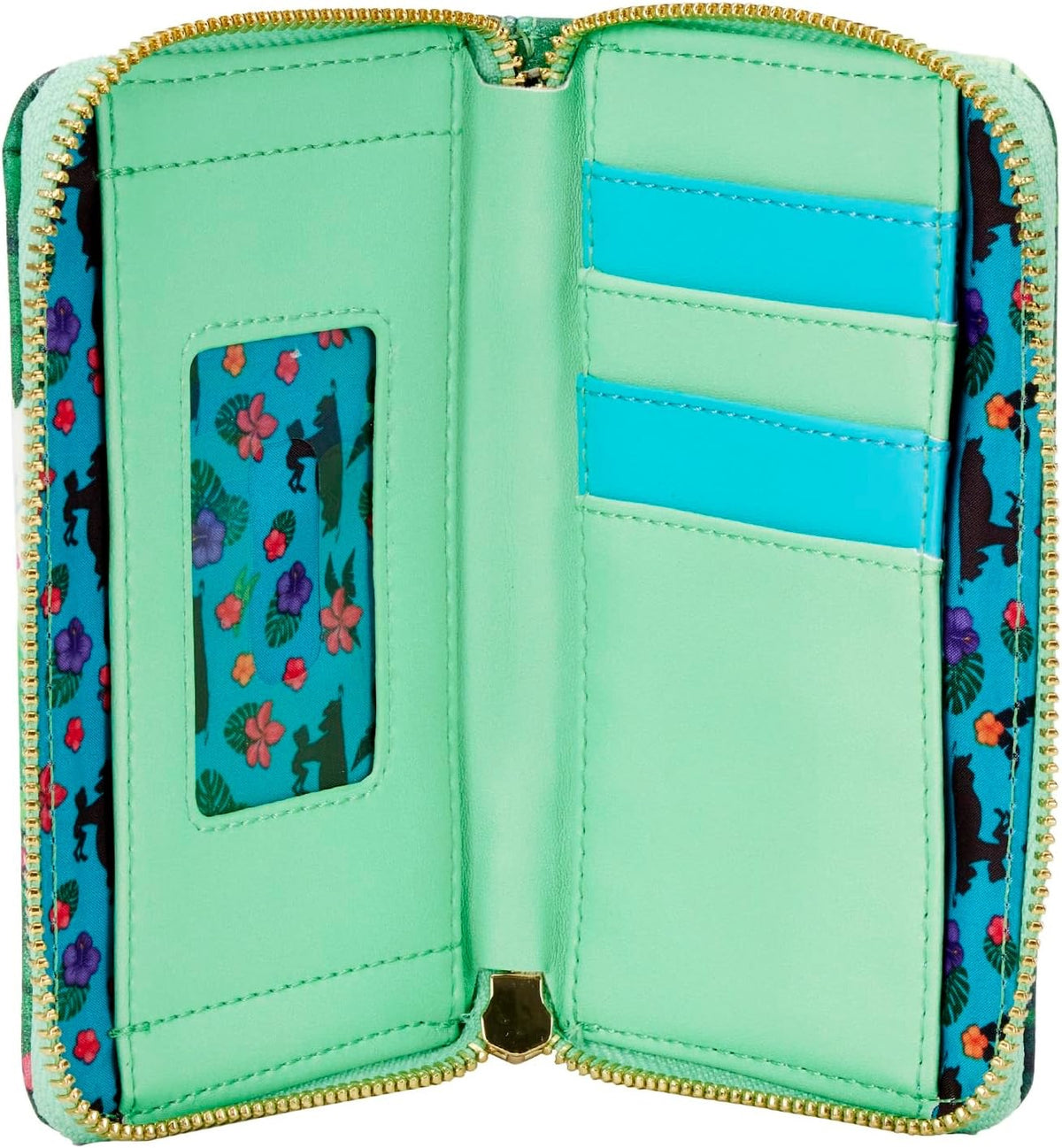 Loungefly Disney Jungle Book Bare Necessities Zip-Around Wallet-3