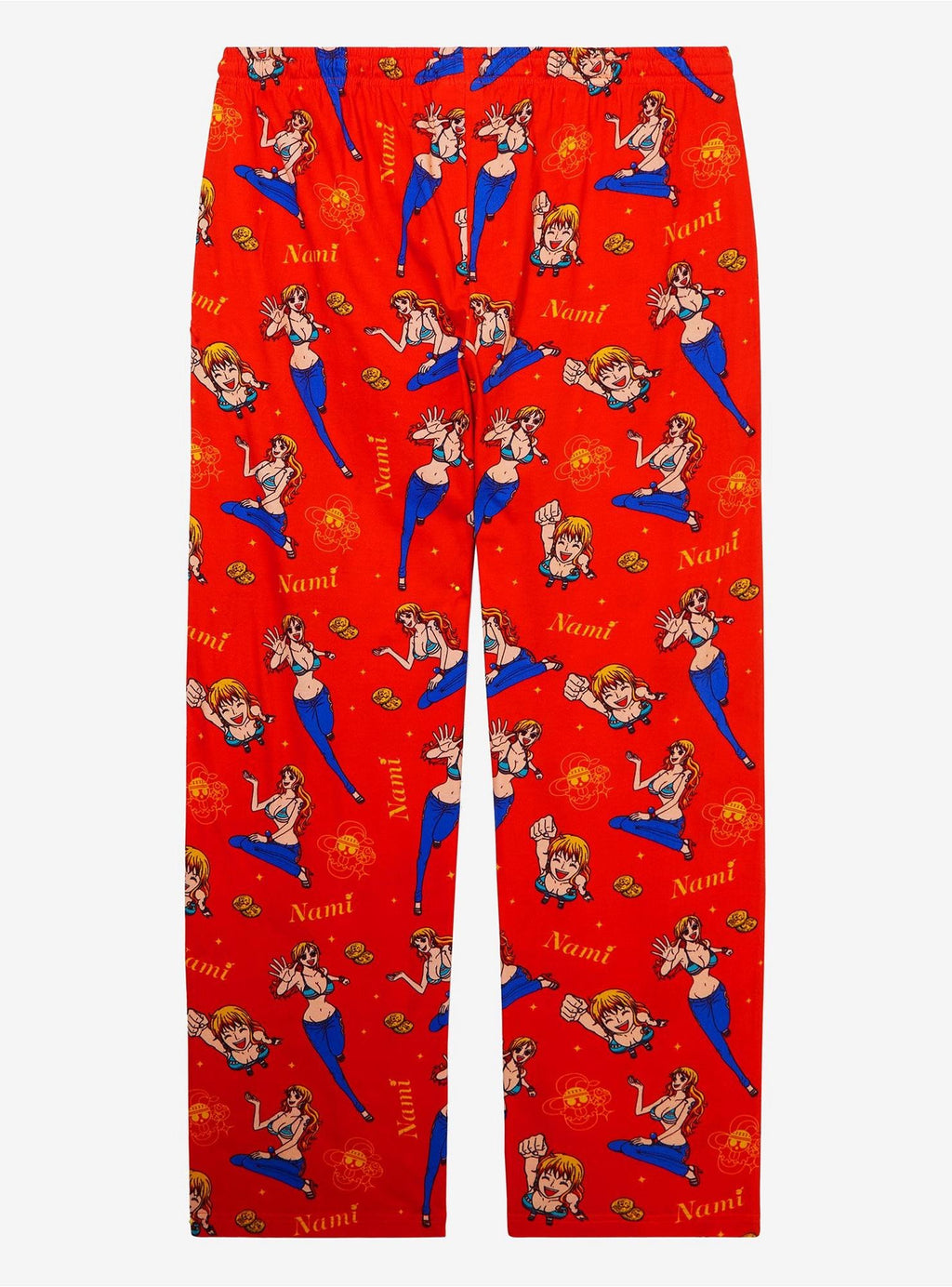 One Piece Nami Allover Print Sleep Pants