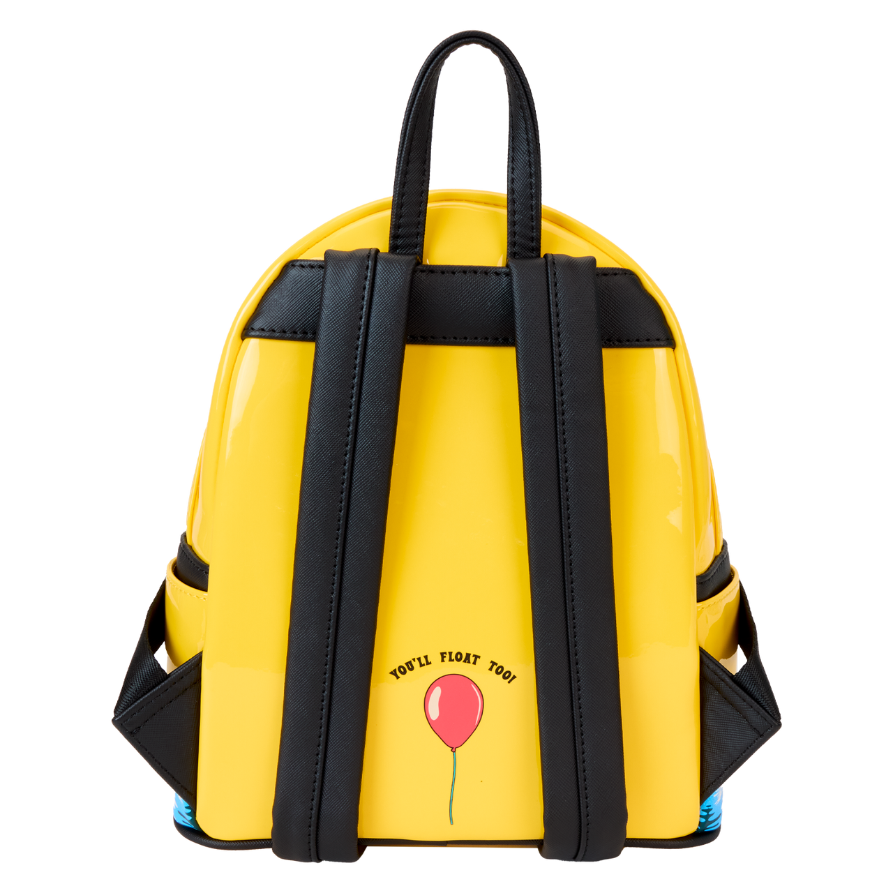 Loungefly IT Pennywise Raincoat Cosplay Mini Backpack Glow in the Dark-4