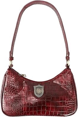 Harry Potter Gryffindor Croco Handbag with Metal Badge