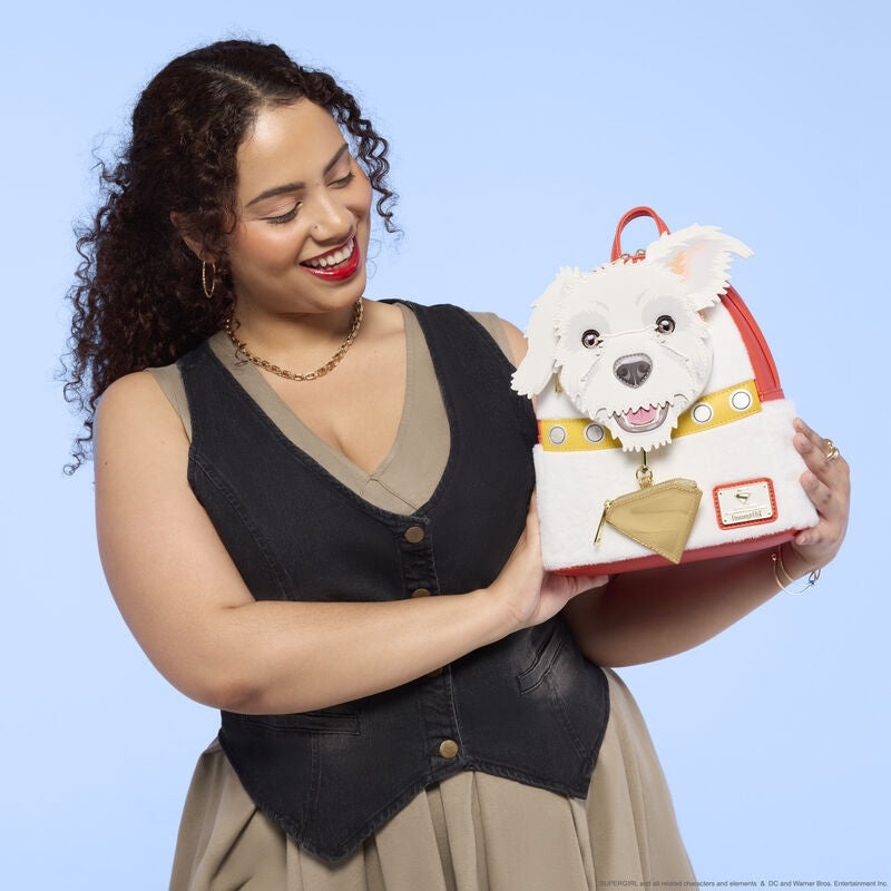 Loungefly Supergirl Krypto Cosplay Mini Backpack-4