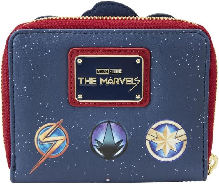 Loungefly Marvel The Marvels Group Zip-Around Wallet-zoom-3