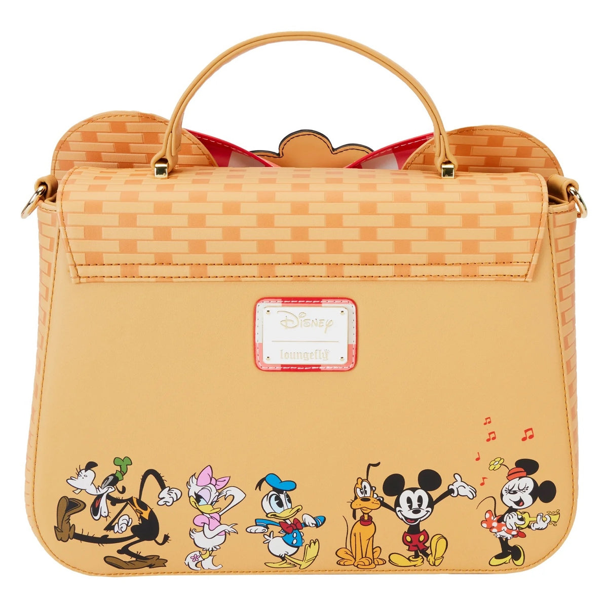 Loungefly Minnie Mouse Picnic Basket Crossbody Bag-5